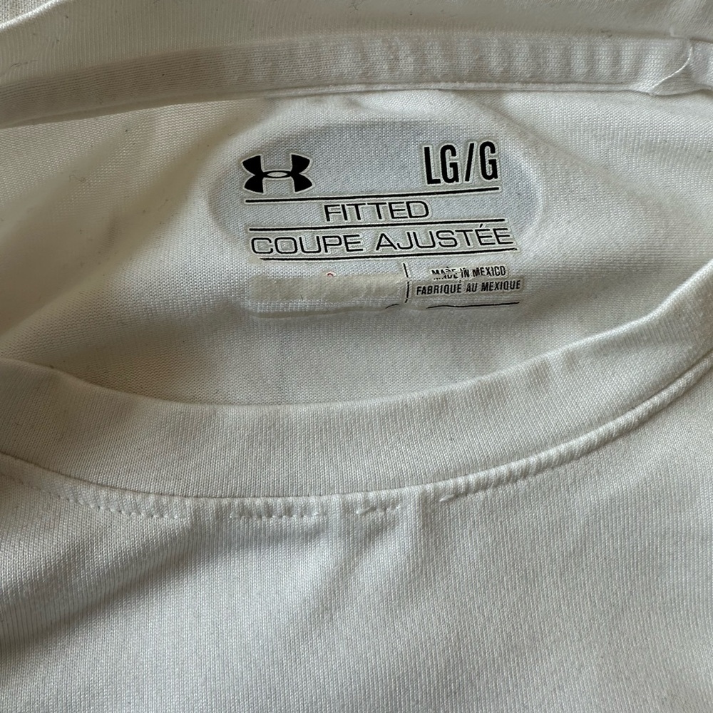 Under Armour White Long Sleeve Shirt - Picture 6 of 6